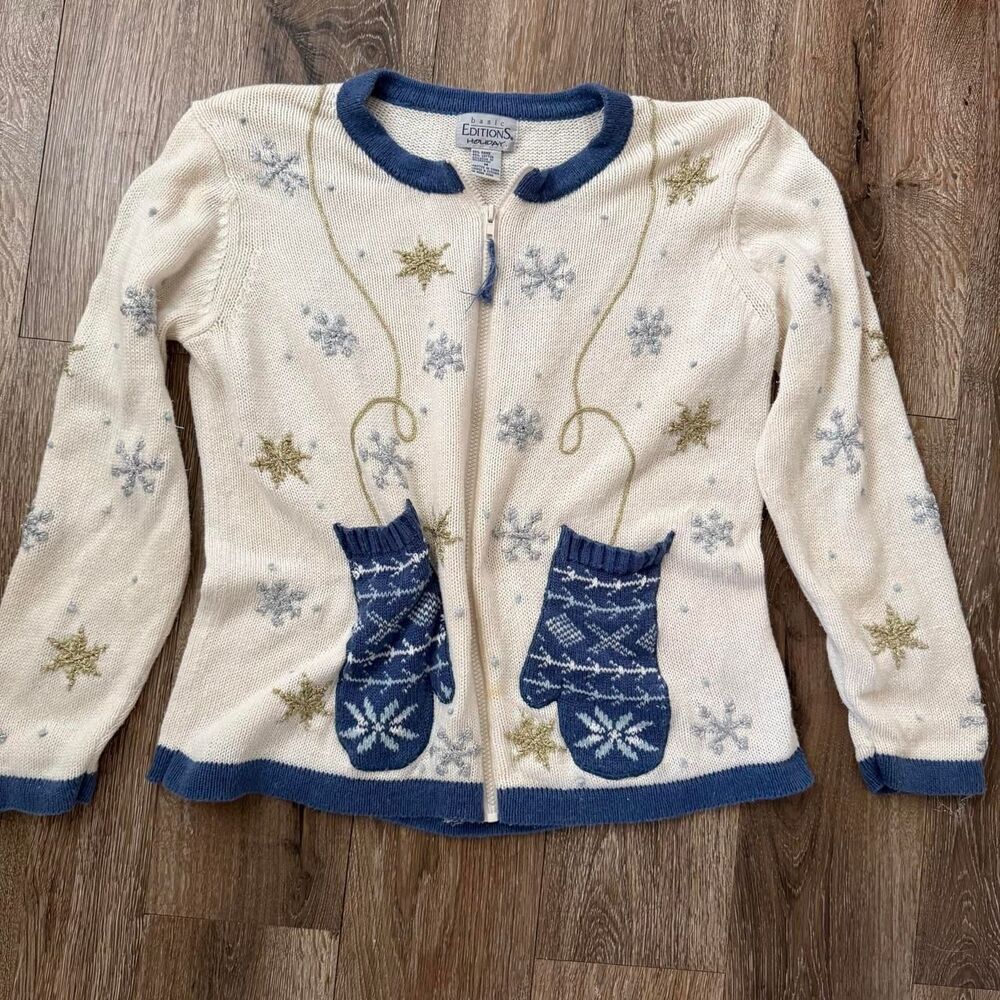 Christmas/ Winter Sweater Women's Medium Vintage